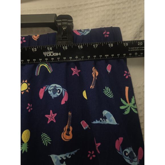 Lilo And Stitch Pajama Shorts Pull On Womens Size XL Blue - Picture 3 of 7